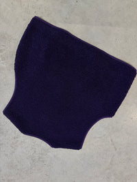 Signature Weste Teddy dark violet