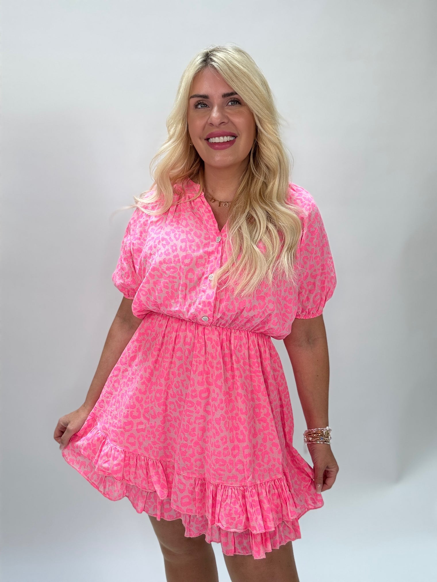 Kleid SWEET LEO LOVER rosa/pink