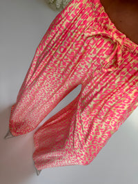 Hose mit Seide gelb LEO LOVER peach