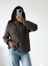 Strickjacke SWEET Cloudy Taupe