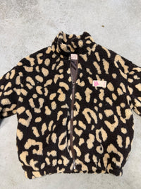 Kuschel Jacke LEO & Patch DRESS FOR YOURSELF chocolate/beige