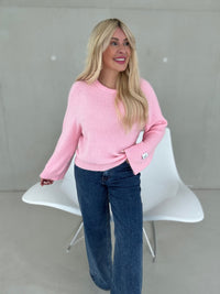 Signature Strickpullover Baby Alpaka rose