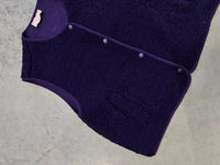 Signature Weste Teddy dark violet