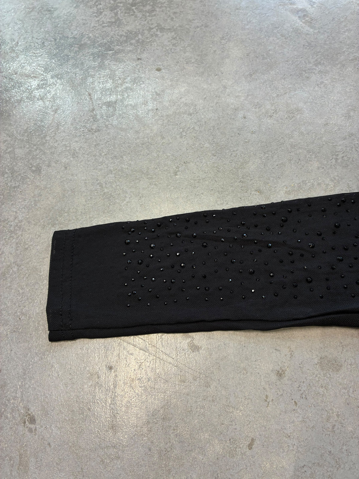 Mesh Body transparent SPARKLE MOMENT schwarz