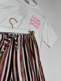 Statement Shirt weiß AMORE AMORE AMORE multi