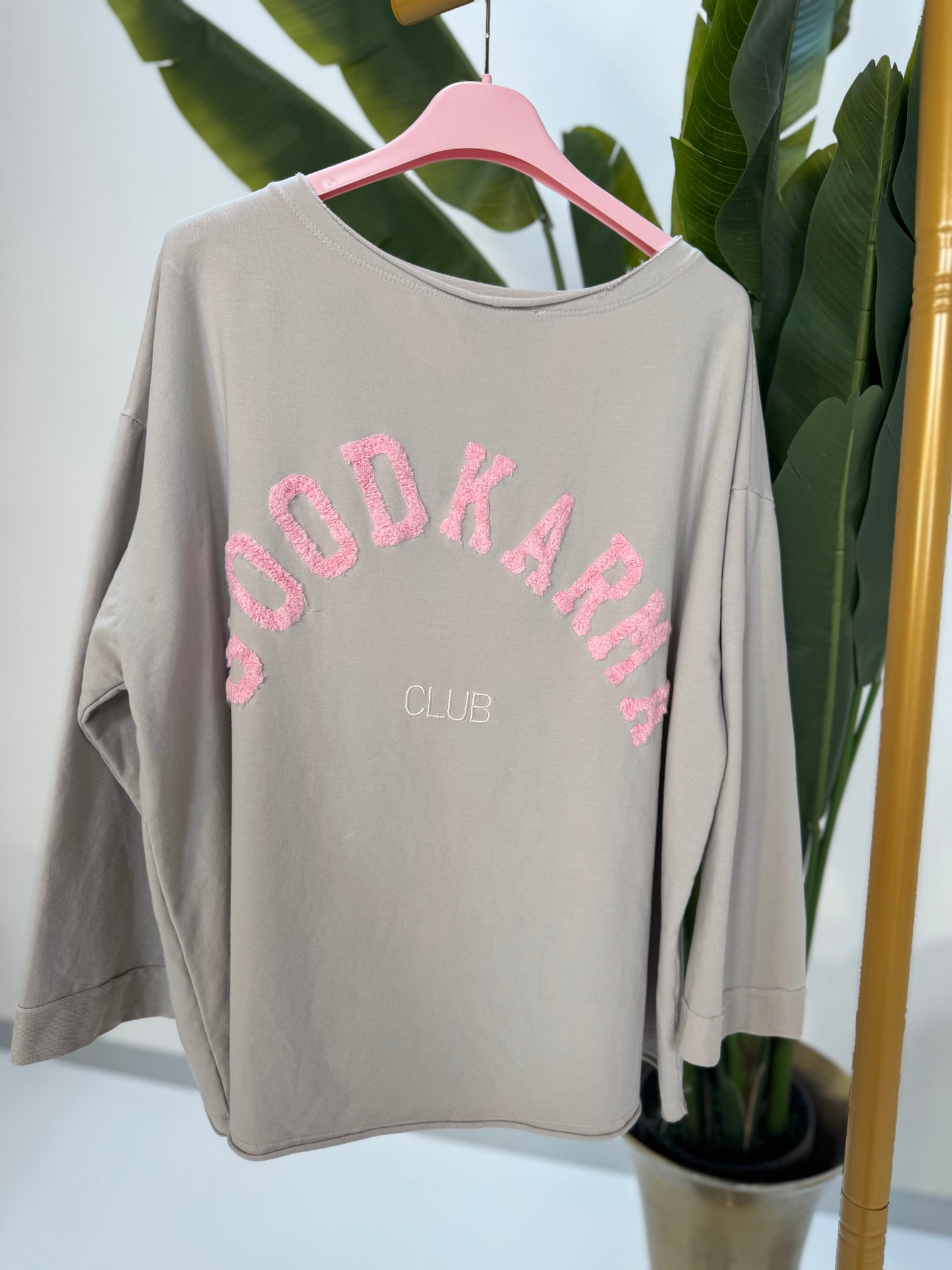 Jersey Pullover beige GOODKARMA CLUB