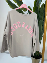 Jersey Pullover beige GOODKARMA CLUB