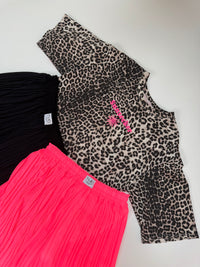 Statement Shirt leo SUNSEEKER mit Rückenprint pink