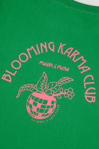 OH APRIL Boyfriend T-Shirt Blooming Club Evergreen Dream