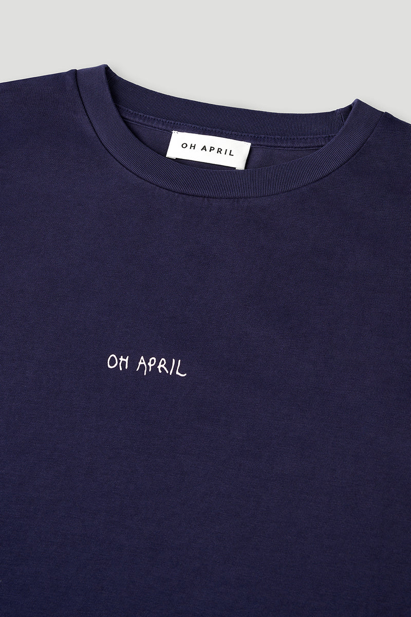 OH APRIL BF T-Shirt Own Magic Blackberry