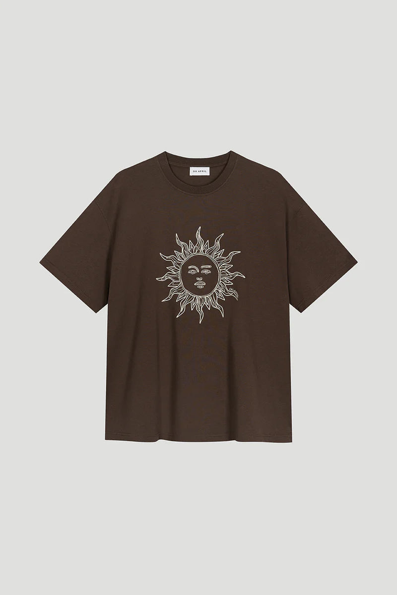 OH APRIL BF T-Shirt Sun deep brown