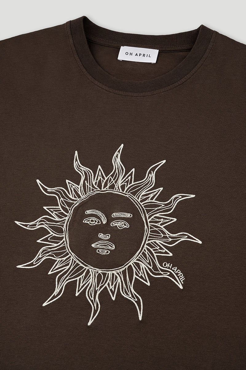 OH APRIL BF T-Shirt Sun deep brown