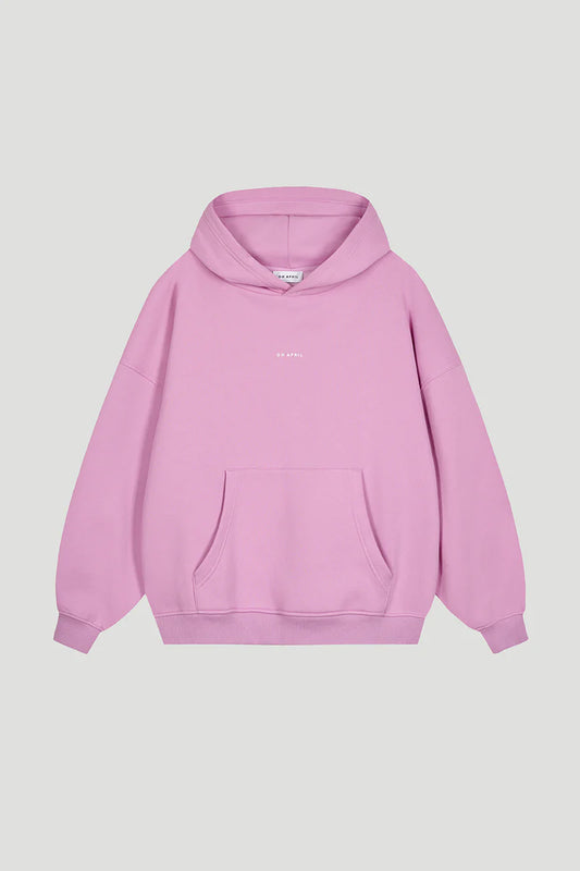 OH APRIL Boyfriend Hoodie bright lilac