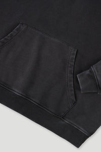 OH APRIL Boyfriend Hoodie Fluffy Dark Grey Acid
