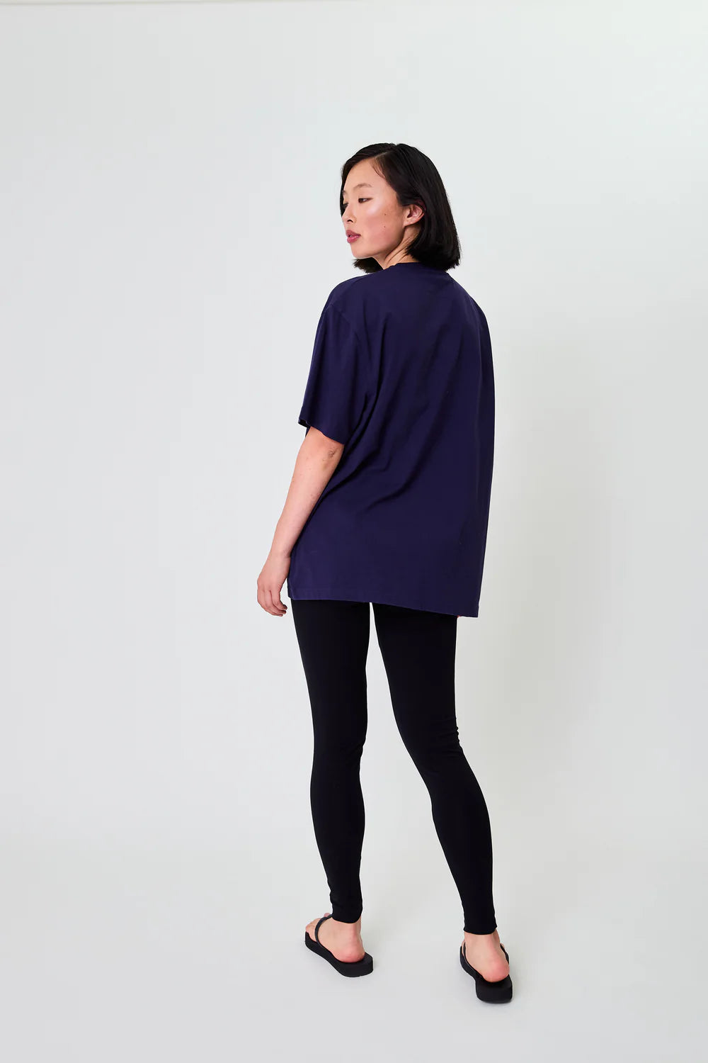 OH APRIL BF T-Shirt Blackberry