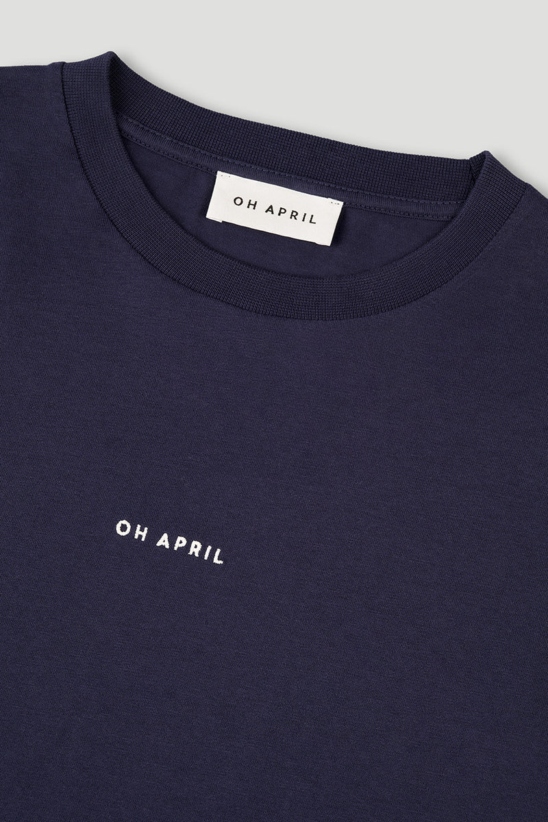 OH APRIL BF T-Shirt Blackberry