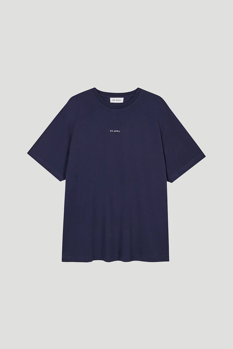 OH APRIL BF T-Shirt Blackberry