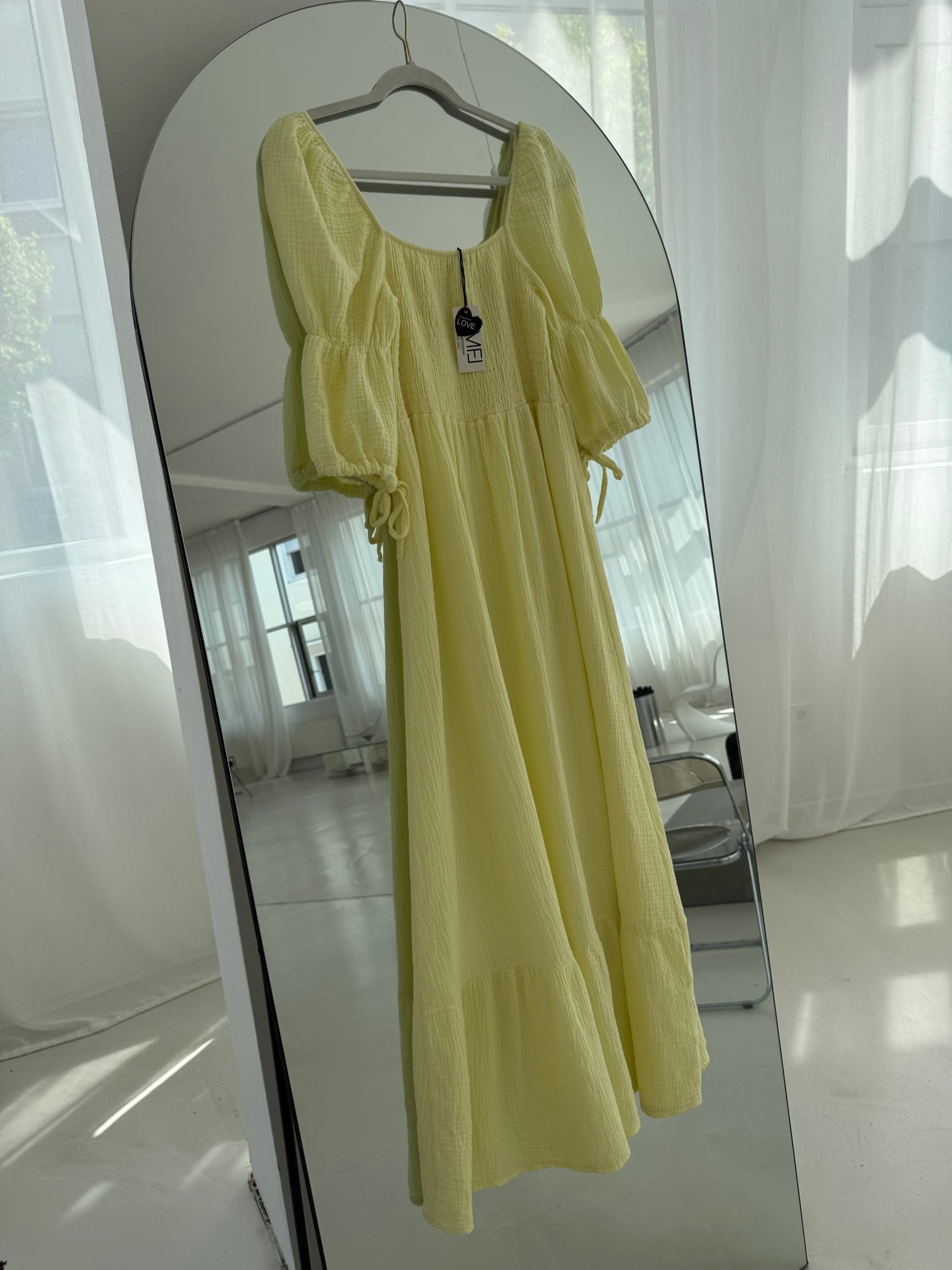 Kleid MYKONOS DREAM Buttermilk Lemon