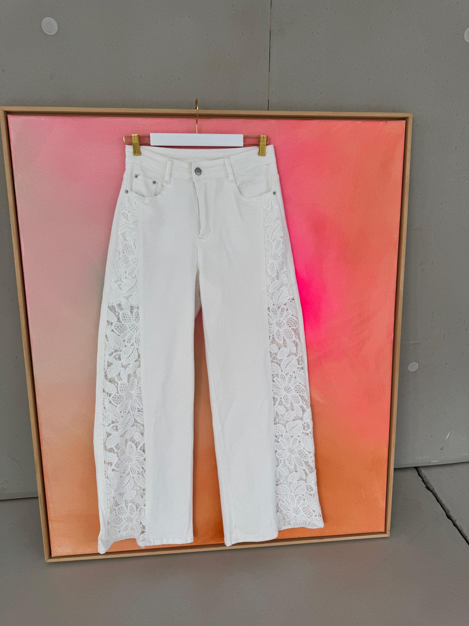 Stretch Jeans WHITE BOHO GIRL
