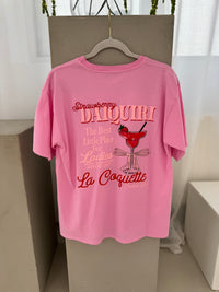 Statement Shirt STRAWBERRY DAIQUIRI pink
