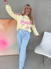 Hose himmelblau FEELS LIKE HOME