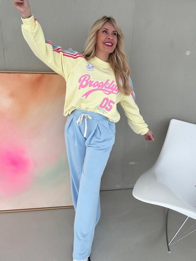 Hose himmelblau FEELS LIKE HOME