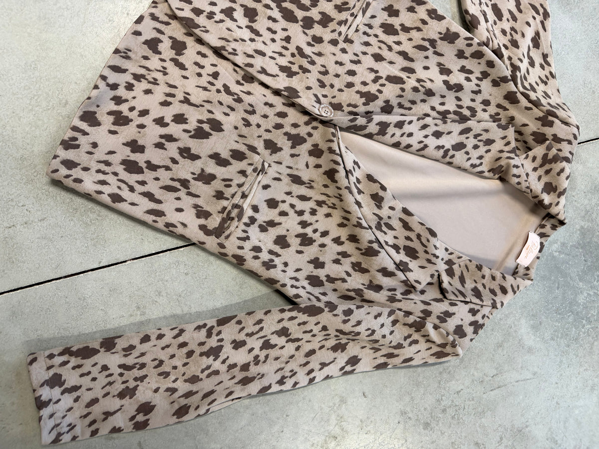 Blazer LOVELY REH beige/braun