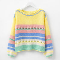 Strickpullover PASTELL RAINBOW
