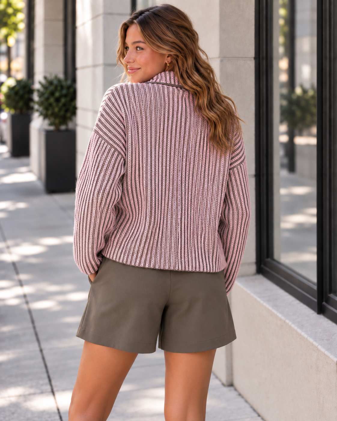 Butterstoff Shorts Soft Moments taupe