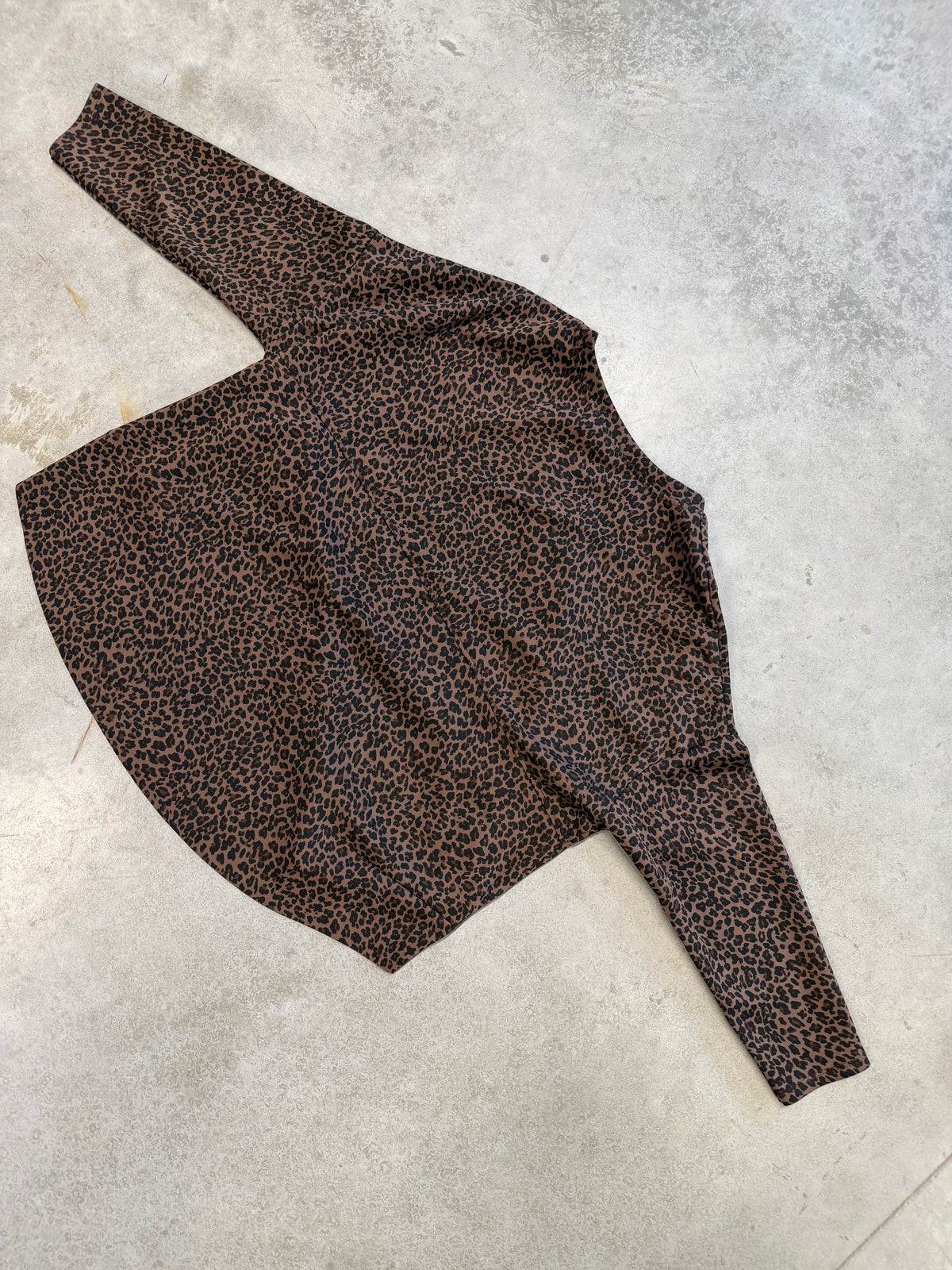 Butterstoff Langarmshirt LIGHT PERFECT OUTFIT toffee LEO