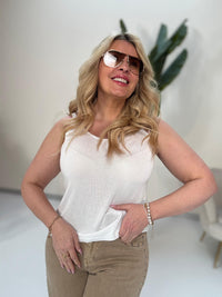 Top ONE COLOR POWER weiß