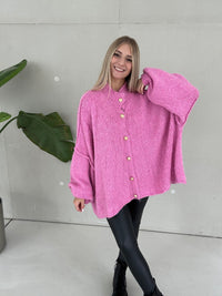 Strickjacke SUPER SOFT Candy pink