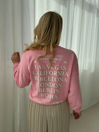 Sweater rosa THE BEST CITIES IN THE WORLD