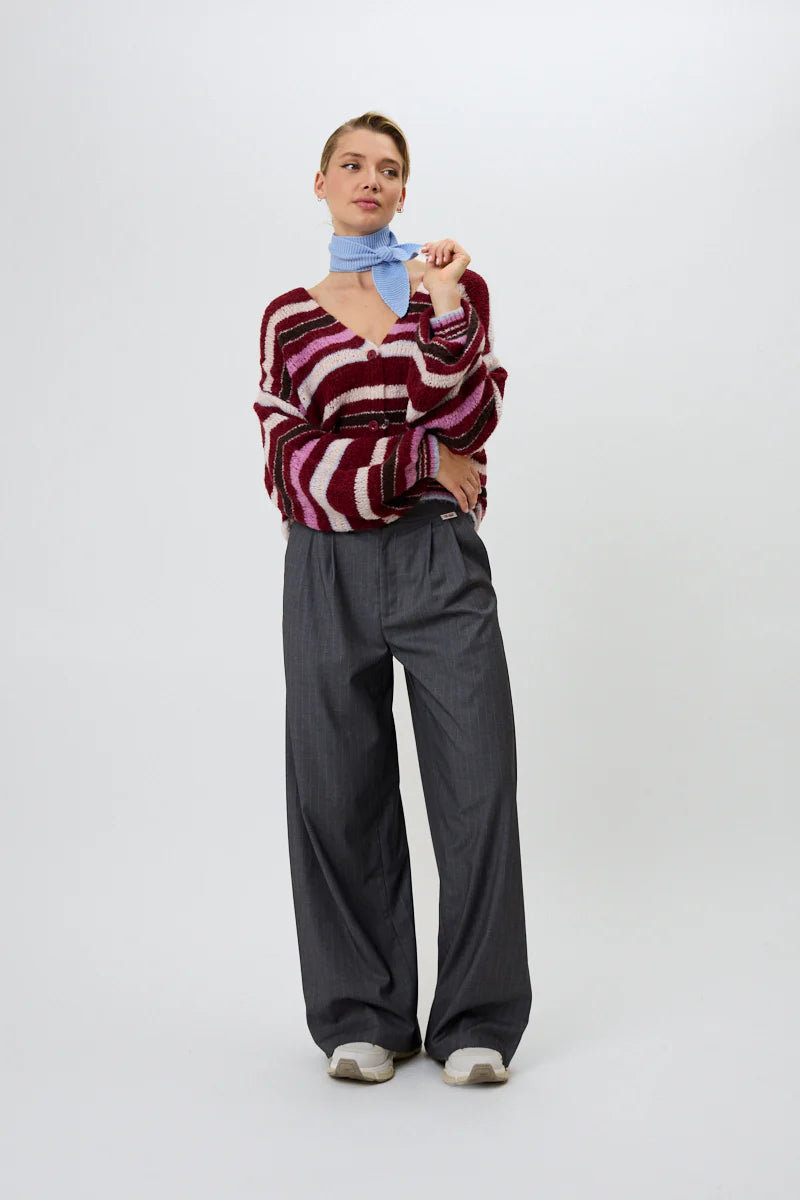 OH APRIL Haylin Knit Scarf Windsurfer