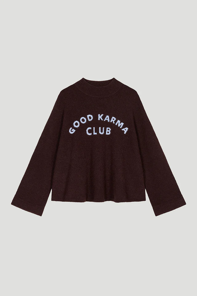 OH APRIL Coco Knit Jumper Truffle