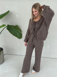 Strickhose SUPER SOFT coffee