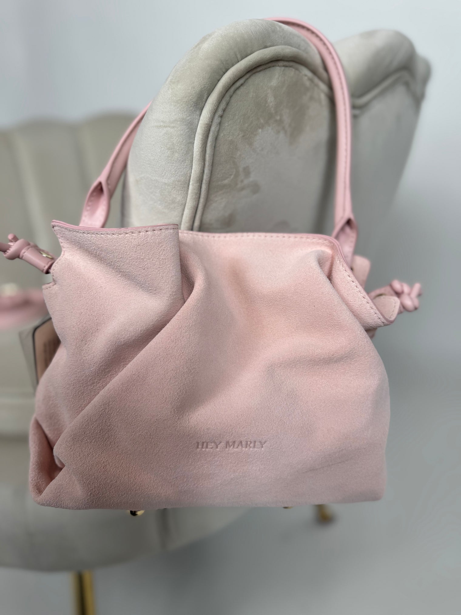 Hey Marly Cool Companion Suede S Rose light