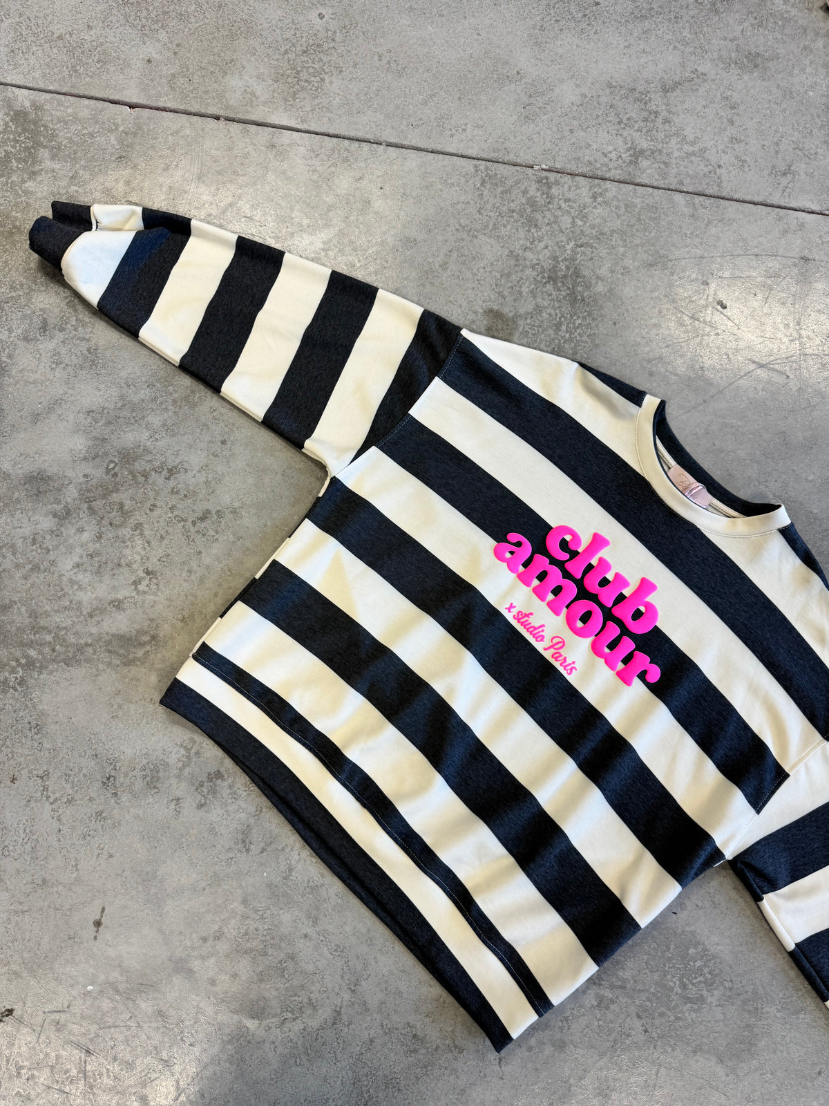 PREMIUM Butterstoff Baumwoll Sweater anthrazit