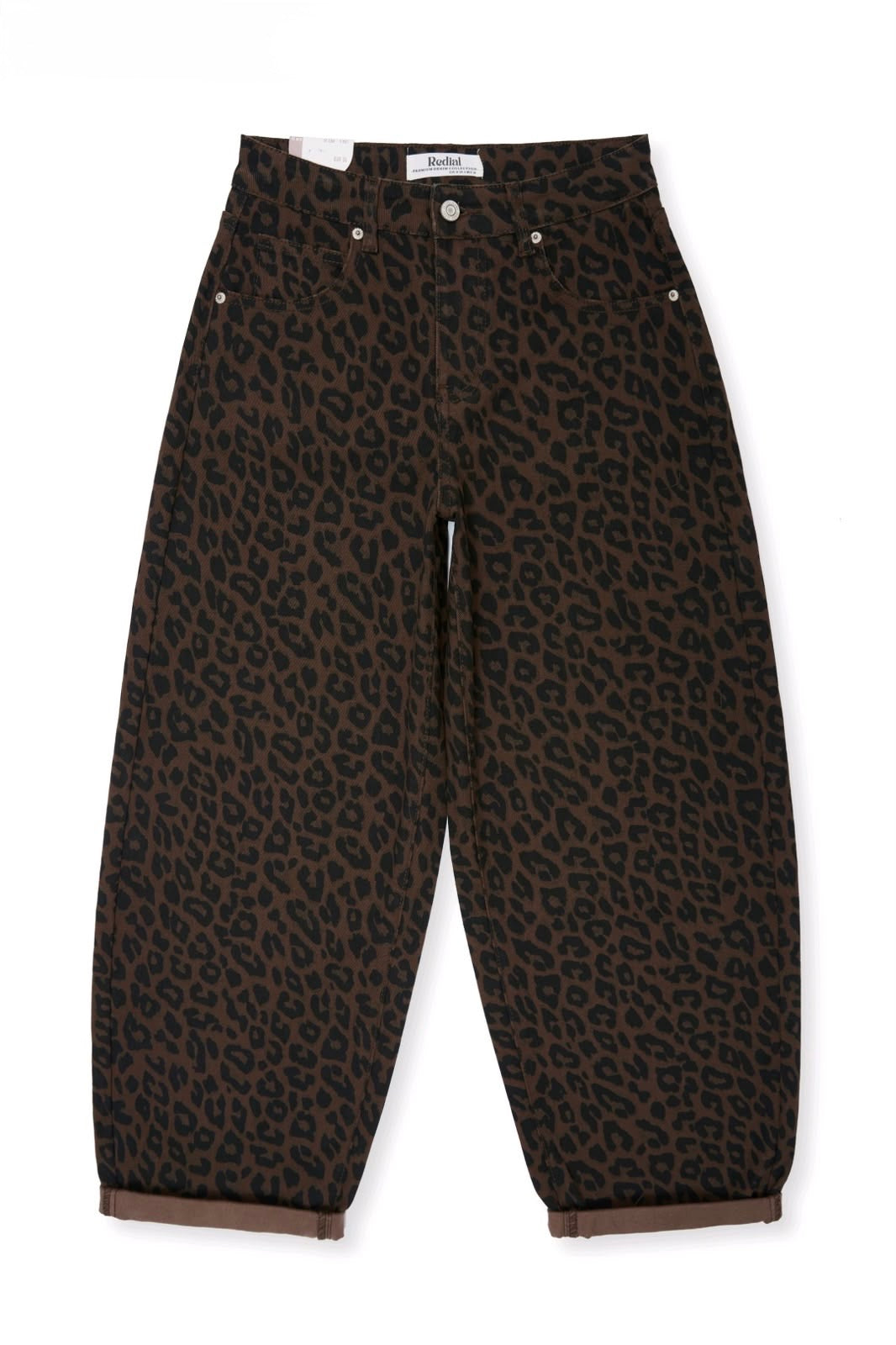 Stretch Ballon Jeans CAMEL CHOCOLATE LEO