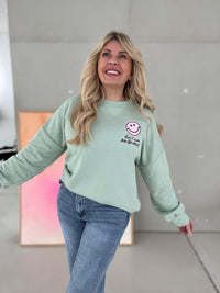 Sweater mint KEEP IT SIMPLE AND BALANCED