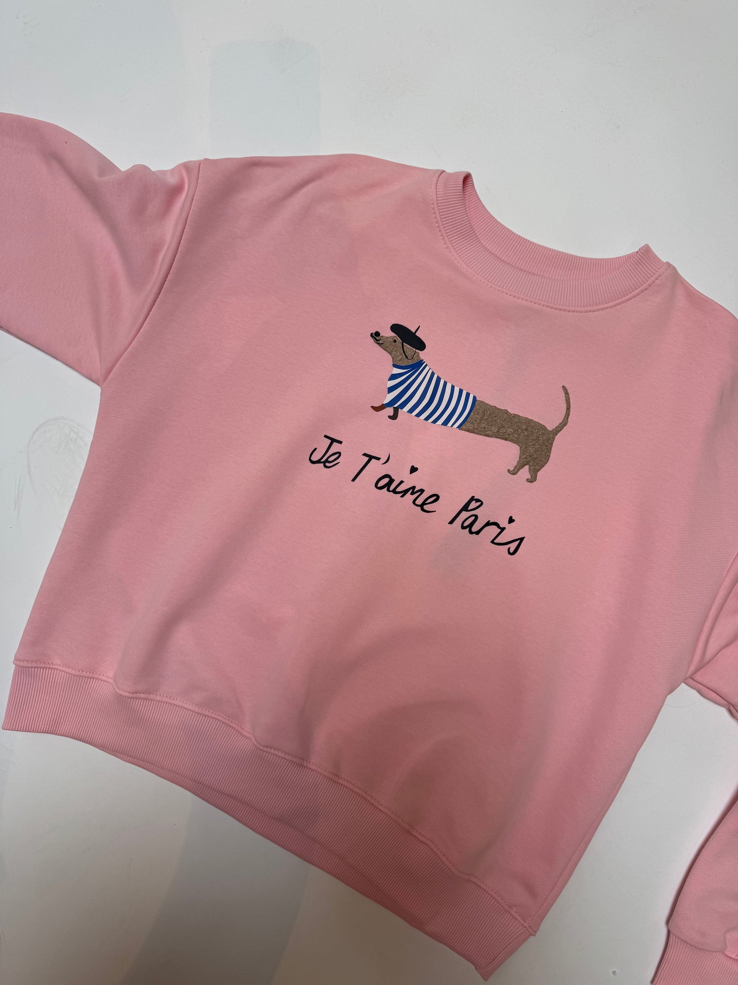 Sweater JE T`AIME PARIS rosa