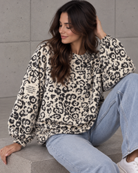 Butterstoff Sweater PERFECT OUTFIT Leo schwarz weiß