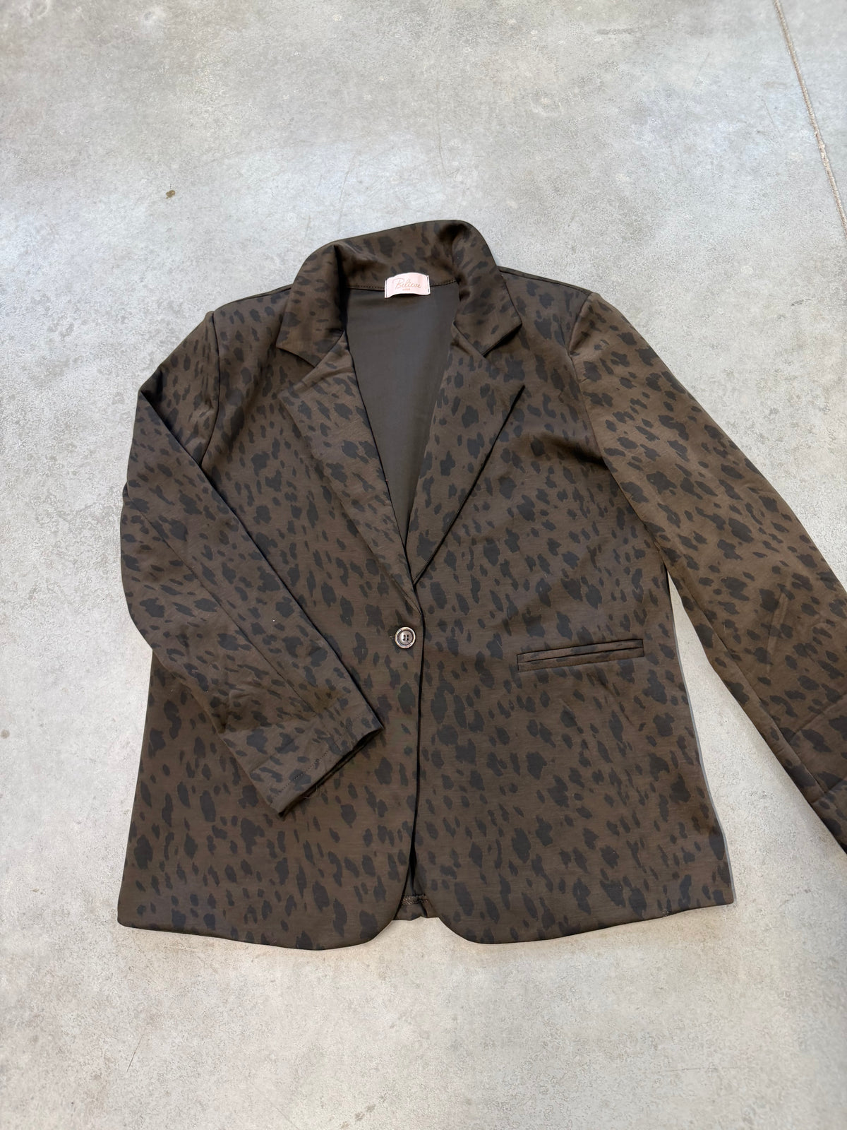 Blazer LOVELY REH chocolate/schwarz