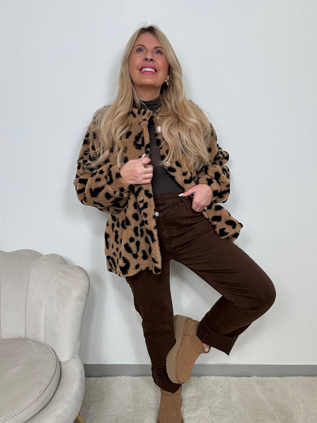 Teddyjacke Sand LOVELY LEO