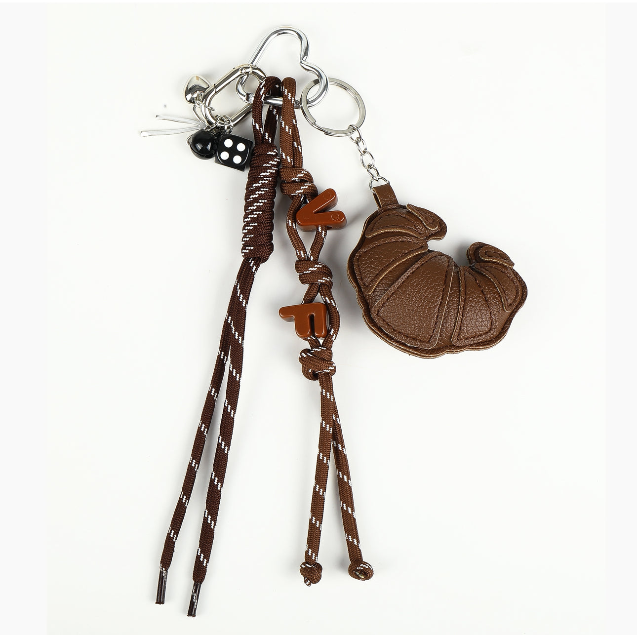 Bag Charm Croissant Loves Chocolate