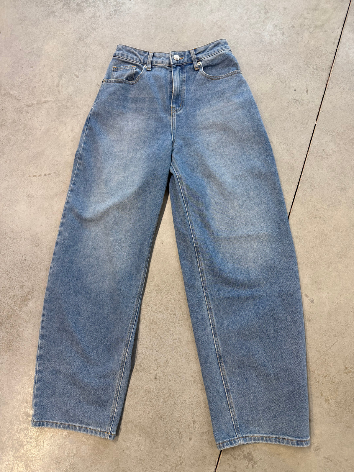 Barrel Jeans Tall Girl denim blue
