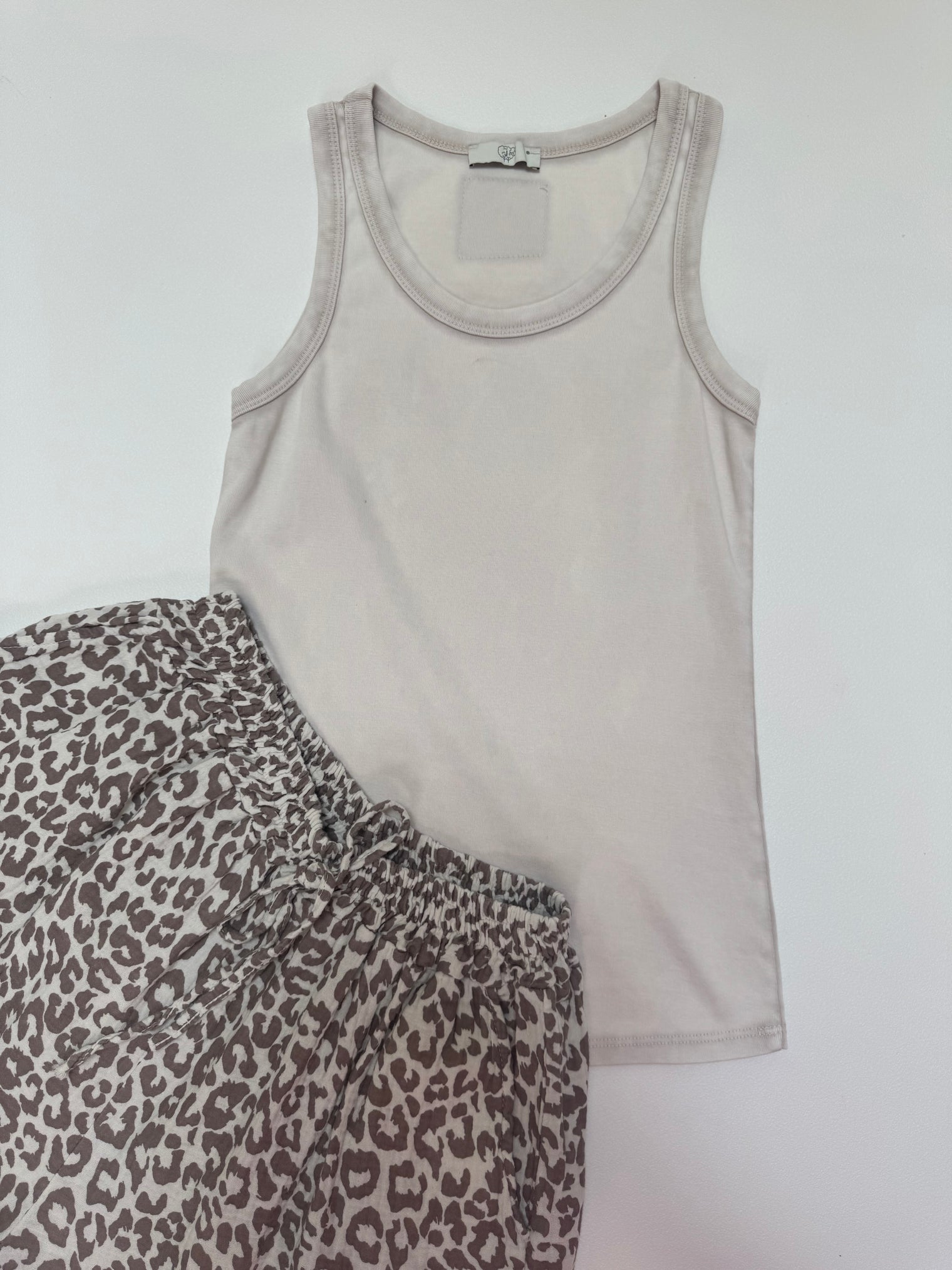 Tank Top SMILEY beige