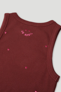OH APRIL Dany Top Cherrywood