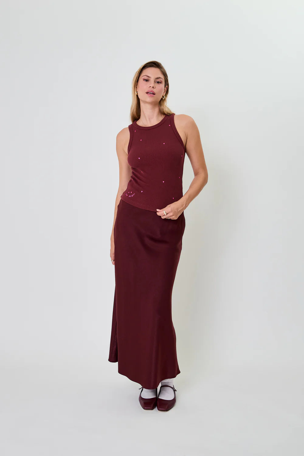 OH APRIL Dany Top Cherrywood