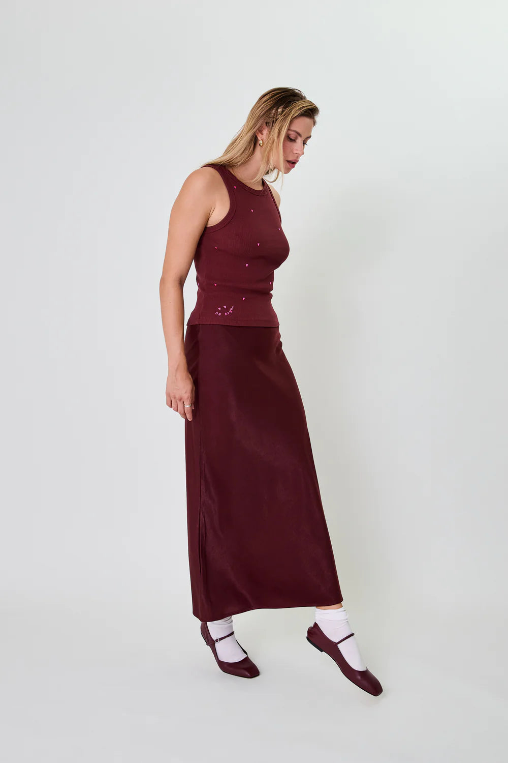 OH APRIL Dany Top Cherrywood